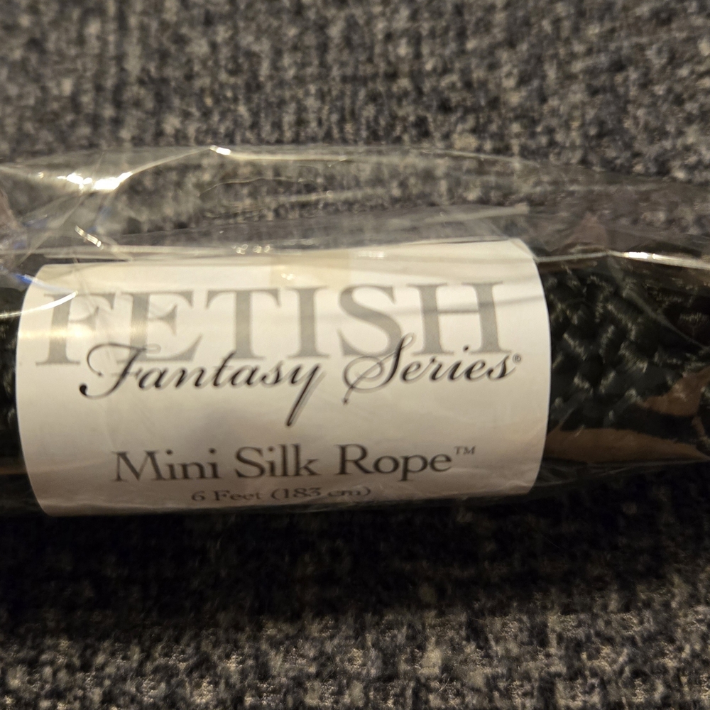 ***Adult listing:NSFW/18+. Fetish Fantasy Series Mini Silk Rope